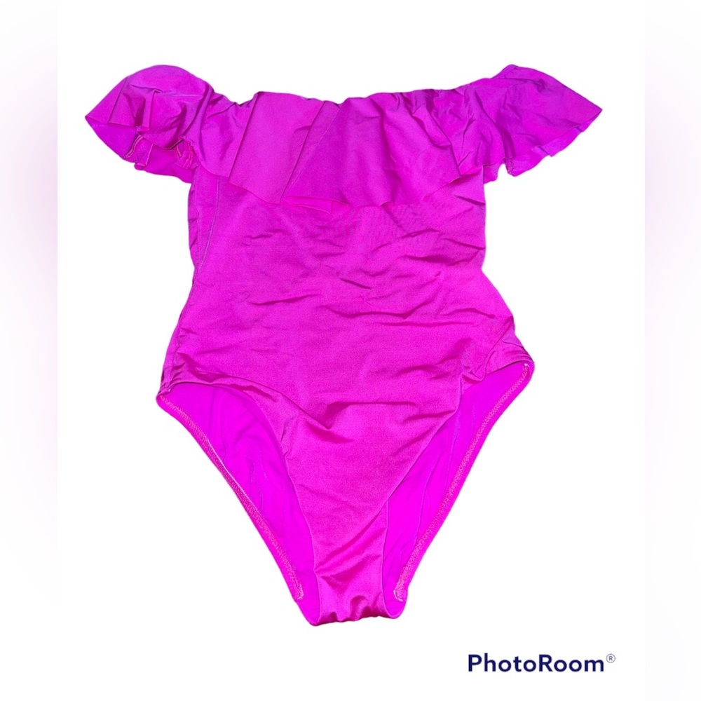 Trina Turk Off The Shoulder One Piece Swimsuit